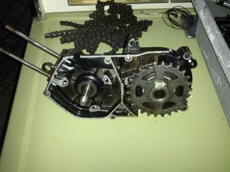 Tomos crank case with gears and crank 