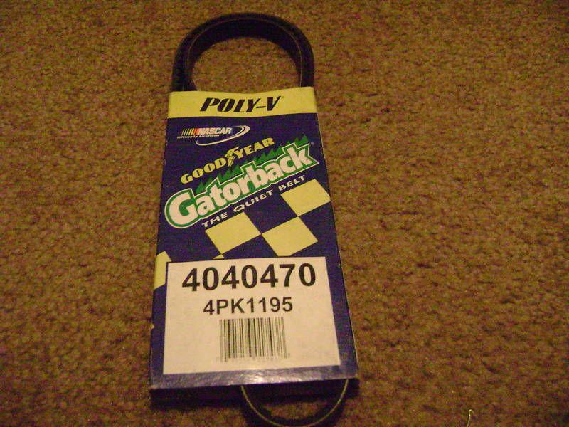 4040470 goodyear gatorback serpentine poly-v belt