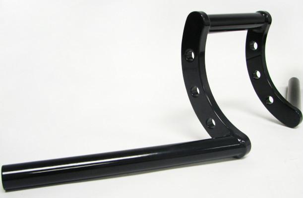 Black drag handlebars 1" z bars for harley chopper bobber softail dyna sportster