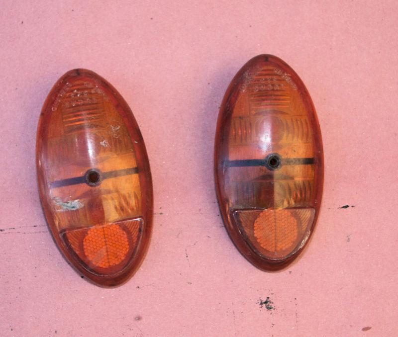 Nash metropolitan amber taillight lenses