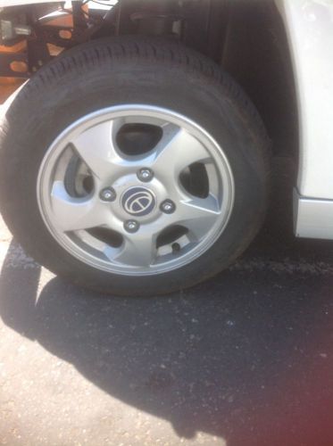 Ct&amp;t alloy wheel size 13 155/65r13 73t rim tire