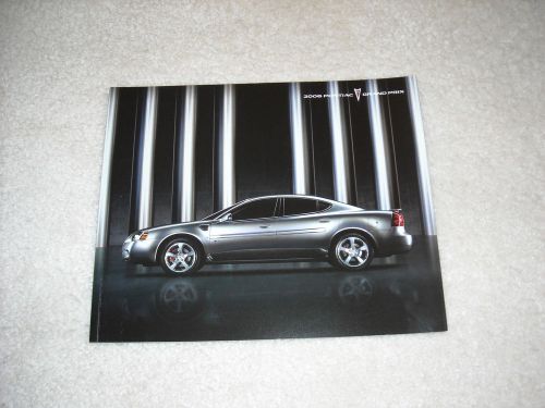 2006 pontiac grand prix original sales brochure catalog book gxp-