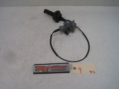 2001 kawasaki kx60 carburetor throttle cable tube grip assembly