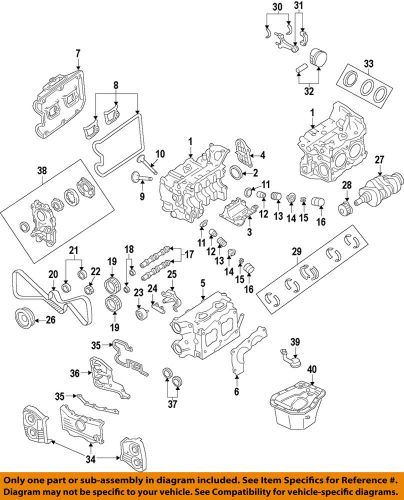 Subaru oem 08-14 impreza-engine connecting rod 12100aa291