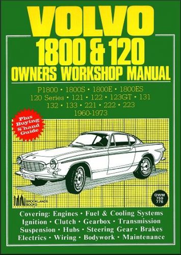 Volvo 1800 &amp; 120 repair manual 1960-1973