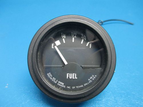 Rochester aircraft fuel indicator gauge dial number: 5-90268 (8420)