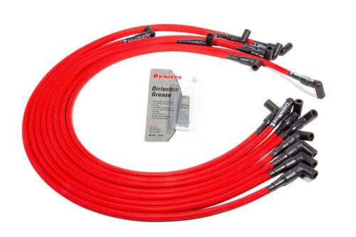 Performance distributors gm v8 hei 90 degree red spark plug wire set p/n c9054rd