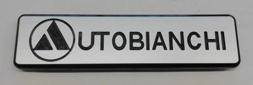 Autobianchi rear plastic script 150 mm.lenght nos for autobianchi a112