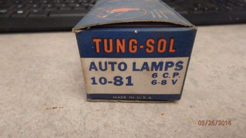 Details about   NOS Vintage Auto Lamp Bulbs Tung-Sol 2530 6-8 Volt 20-32 c.p.
