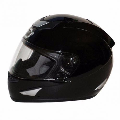 Go-kart racing helmet snell m2010 helmet in gloss black car auto drag motorcycle