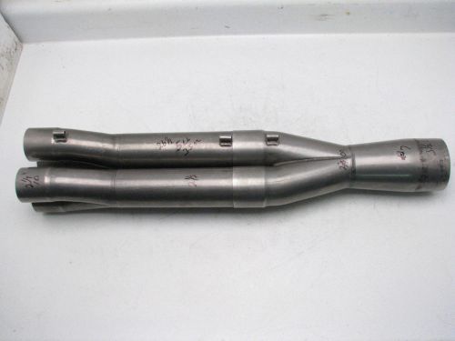 Stainless  header exhaust   tri-y collector  2 1/8 inlet 3 1/2&#034; outlet nascar #7