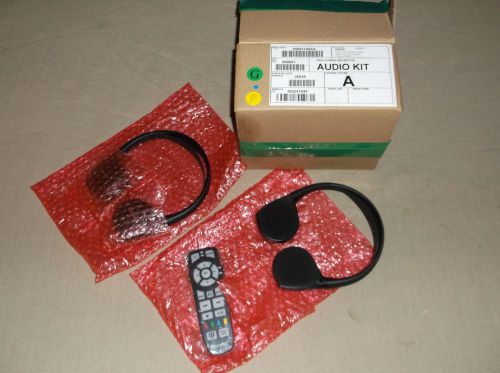 Uconnect audio kit chrysler dodge dvd wireless headphones remote factory oem new