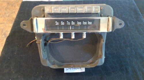 1940 cadillac - lasalle complete original radio d40000 r