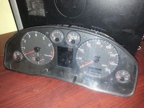 Audi audi a4 speedometer (cluster), mph, from vin 060001, w/trip computer 98