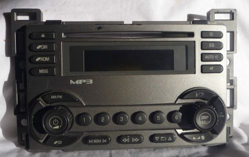 2006 06 pontiac torrent factory radio cd mp3 face plate replacement 15868179