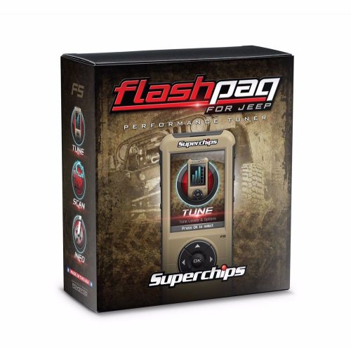 Superchips flashpaq #3874 tuner programmer 1999 - 2004 jeep grand cherokee 4.0