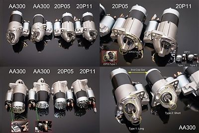 P2m nissan rb series motor starter #20p052