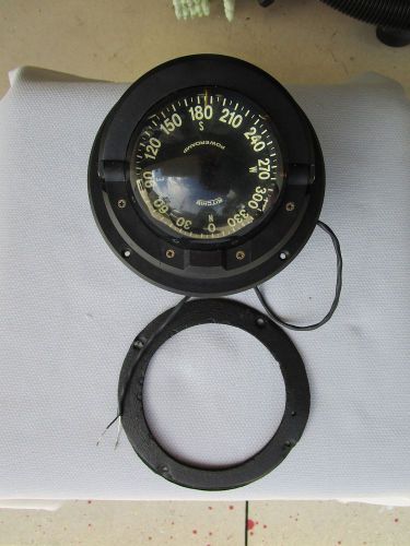 Marine-boating-sailing-ritchie flush mount compass hf 72-3 1/2&#034; card-3 1/2&#034; hole
