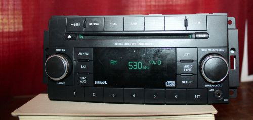 Chrysler p05091163aa car stereo single disc mp3 anti-theft