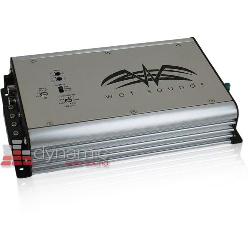 Wet sounds syn micro full-range 2-ch amp compact marine amplifier 250w new