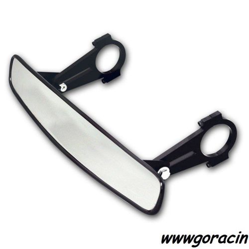 Longacre racing products 14&#034; mirror kit with long brackets for1 3/4&#034; roll bar