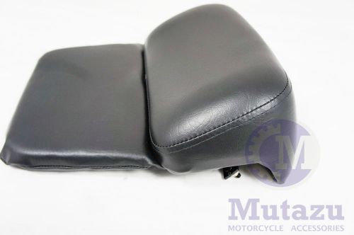 Mutazu chopped backrest pad for harley razor chopped tour pak trunk pack