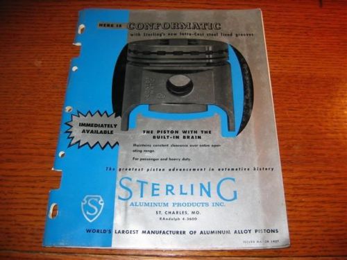 Sterling piston catalog 1930&#039;s thru 1957