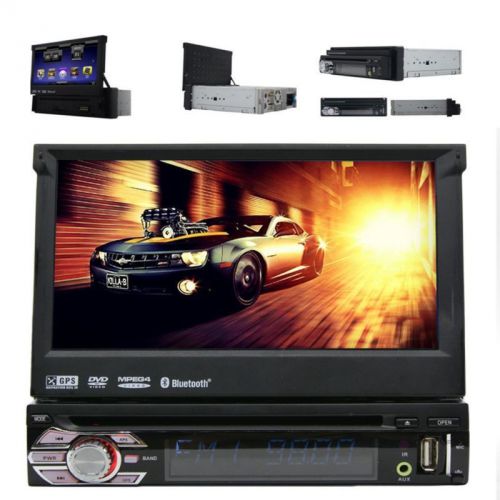 7&#039;&#039; touch screen single 1 din car audio unit stereo gps navigation dvd cd player