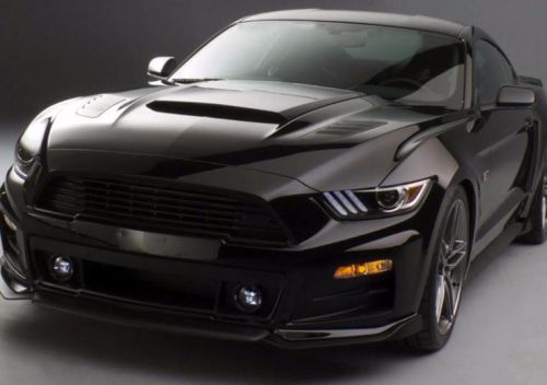 For: ford mustang; painted hood scoop 2015-2016