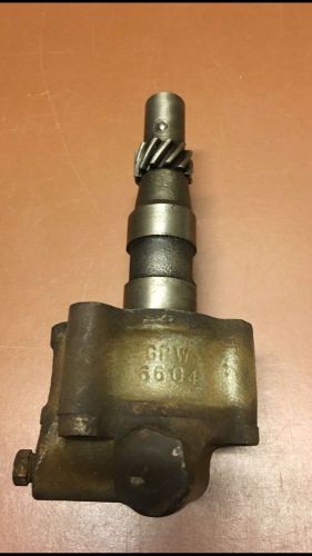 Ford gpw willys mb g503 ww2 oil pump
