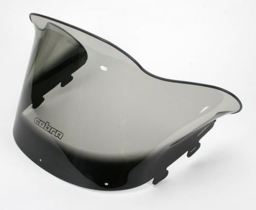 Powermadd - 11330 - cobra windshield, 15.5in. - tint/black accent graphics