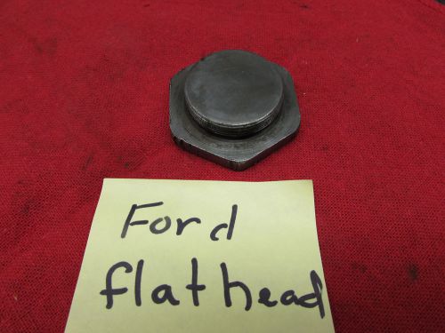 Used ford flathead v8 oil pan plug - 1932 1934 1936 1938