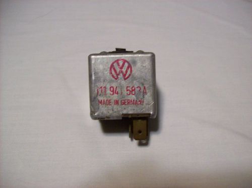 Vw headlight relay 111 941 583a made in germany 12v 4 prong swf r200925