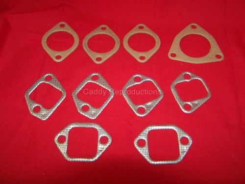 1956 - 1967 cadillac exhaust manifold gasket set 10 pc