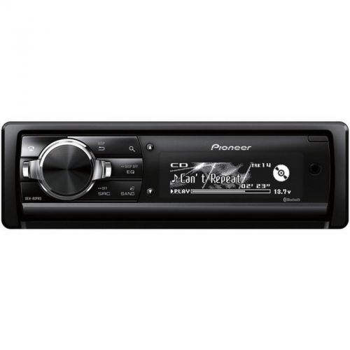 Pioneer piodeh80prs single-din in-dash cd receiver with bluetooth