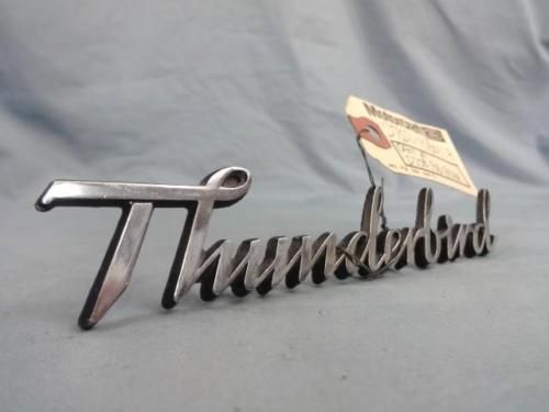 Nos 1977 &#034;thunderbird&#034; thunderbird emblem d7s2-13b041-a ornament