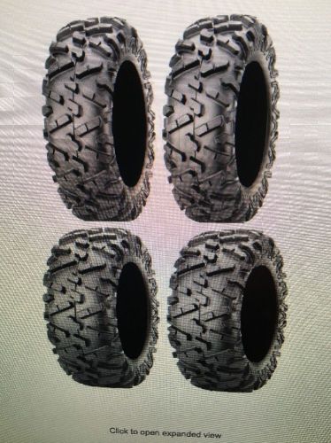 Maxxis bighorn 25 inch set of four tires atv and utv tire
