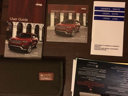 2014 jeep grand cherokee owners manual / users guide