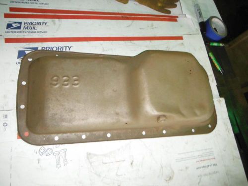 Mopar plymouth dodge 383 400 440 original oil pan part 933 cleaned pin holes i