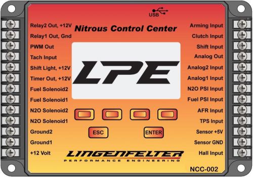 Lingenfelter ncc-002 2-stage progressive nitrous control center controller