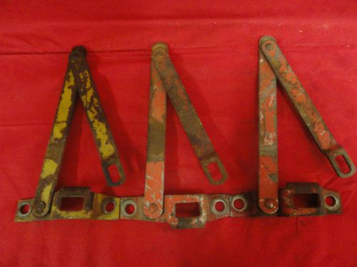 1967-72 chevy gmc truck factory lh tail gate straps and bracket