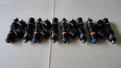 2007 2012 ford mustang shelby gt500 5.4l 47lb oem fuel injectors complete set 8
