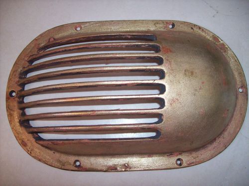 Bronze scoop strainer 12-5/8 x 7-7/8&#034; huge - algonaquin - algonac 20078 strainer