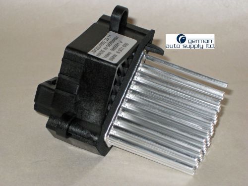 Bmw heater fan / blower motor resistor - genuine oem - 64116923204 - new