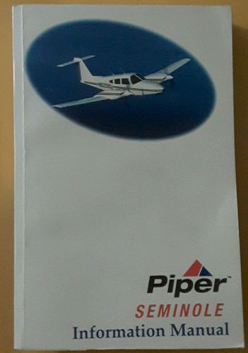 Piper seminole information manual