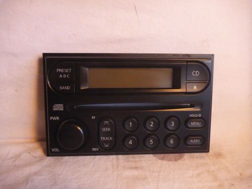 02-04 nissan frontier xterra radio cd face plate cy04b fppb77