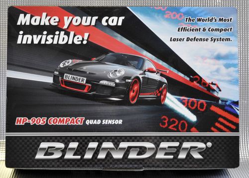 Blinder hp-905 compact laser parking assist dual sensor - new in box