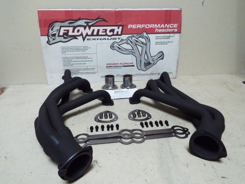Flowtech 11500flt small block chevy headers 265-400 gmc 66-91 c/k blazer black