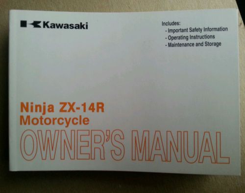 Kawasaki zx-14r zx1400ec owners manual pt# 99987-1710 (4)