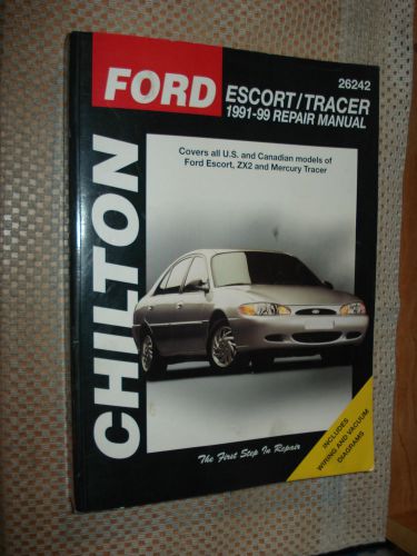 1991-1999 ford escort mercury tracer shop manual service book 98 97 96 95 94 93